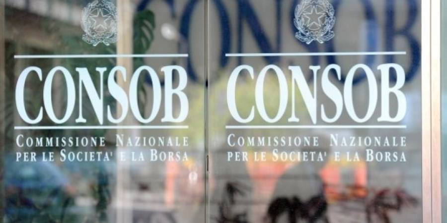 Παραιτήθηκε ο επικεφαλής της ιταλικής Επιτροπής Κεφαλαιαγοράς