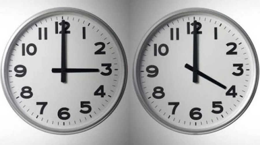 Αλλαγή ώρας τα ξημερώματα της Κυριακής-Μια ώρα μπροστά τα ρολόγια