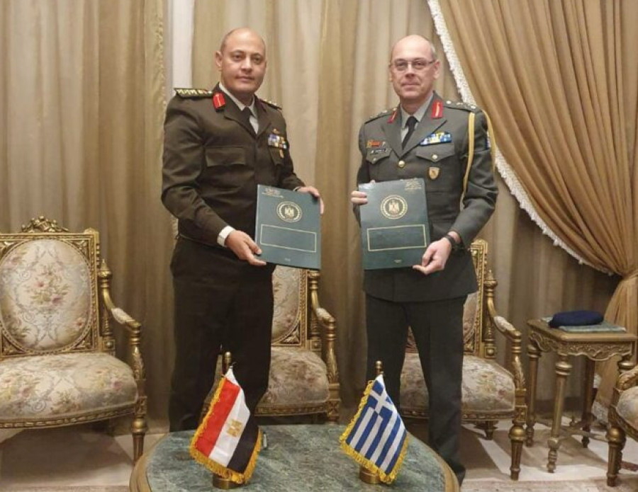 Υπεγράφη Πρόγραμμα Στρατιωτικής Συνεργασίας Ελλάδας - Αιγύπτου για το 2024