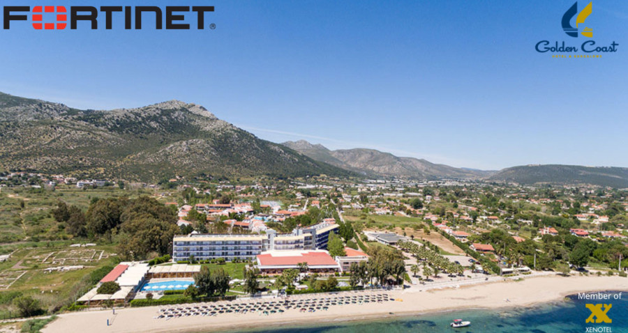 Fortinet: Συνεργάζεται με το ξενοδοχείο Golden Coast Hotel and Bungalows