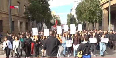 Μεγάλο συλλαλητήριο ενάντια στα μη κρατικά πανεπιστήμια (videos)