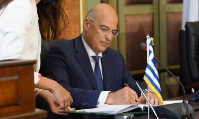 Δένδιας: Η συμφωνία Ελλάδας-Αιγύπτου κατοχυρώνει πλήρως τα εθνικά συμφέροντα