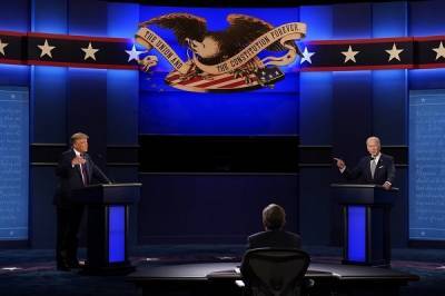 Ένταση και βαριά λόγια το σκηνικό στο πρώτο debate Τραμπ-Μπάιντεν