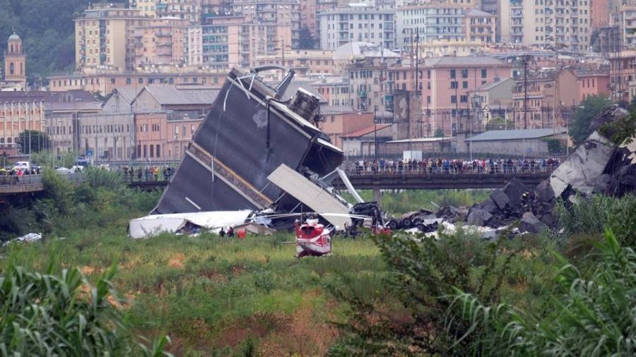 Γένοβα: Στους 43 οι νεκροί από την κατάρρευση της γέφυρας