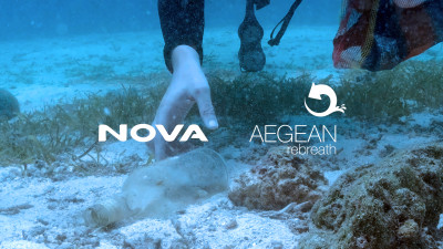 Nova-Aegean Rebreath: Συνεργασία για την προστασία των ελληνικών θαλασσών