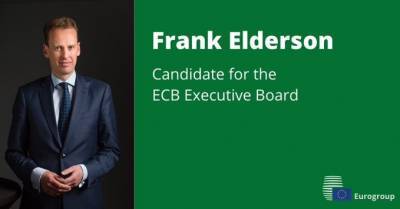 Ο Φρανκ Έλντερσον νέο μέλος της ΕΚΤ, με απόφαση Eurogroup