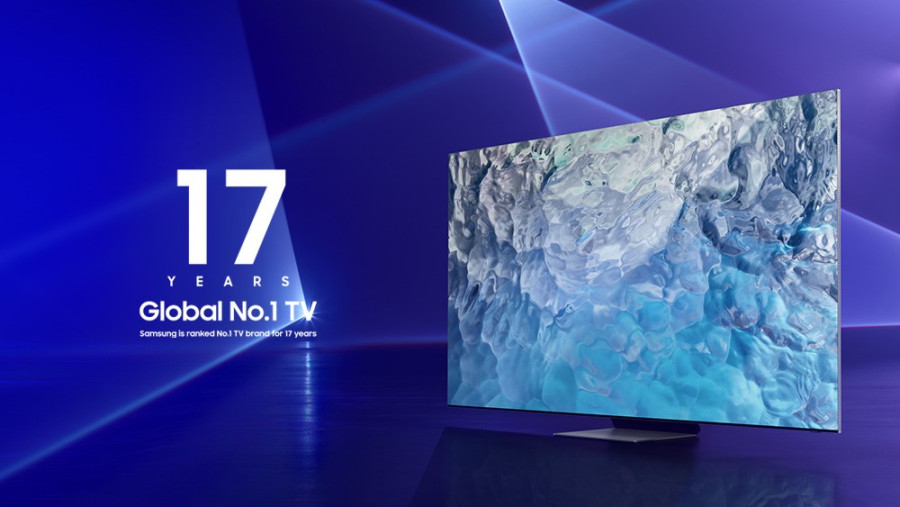 Samsung: Στην κορυφή της αγοράς τηλεοράσεων για 17 συναπτά έτη
