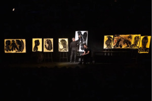 Αίας: Τα έργα του Απόστολου Χαντζαρά από την παράσταση του Γιώργου Νανούρη σε μια έκθεση στη Sianti Gallery