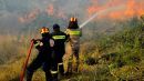 Μάχη με τις φλόγες στην περιοχή Κακή Βίγλα Σαλαμίνας