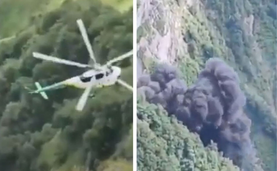 Συνετρίβη ελικόπτερο στη Γεωργία- Νεκροί οι οκτώ επιβαίνοντες