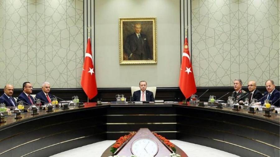 Συμβούλιο Εθνικής Ασφάλειας Τουρκίας: Έχουμε δικαιώματα στην ανατολική Μεσόγειο