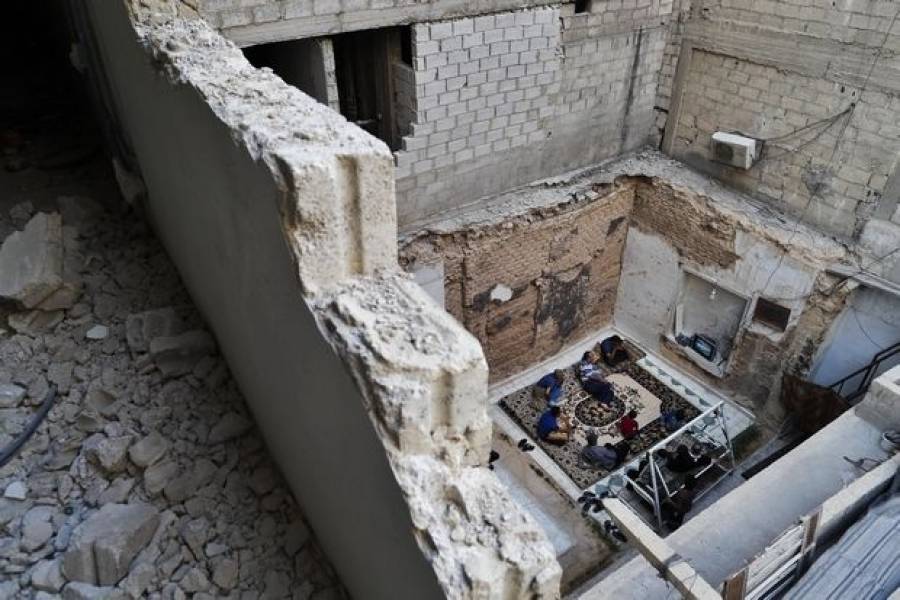 Μουντιάλ 2018: Βλέποντας τον τελικό σε βομβαρδισμένο σπίτι στη Συρία
