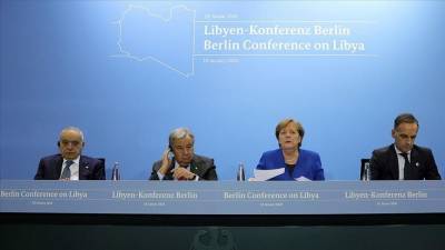 Συμφωνία για κατάπαυση του πυρός στη Διάσκεψη του Βερολίνου για τη Λιβύη