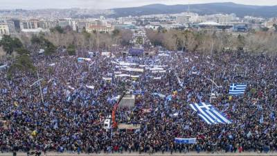 Νέο συλλαλητήριο σήμερα για το Σκοπιανό στη Θεσσαλονίκη