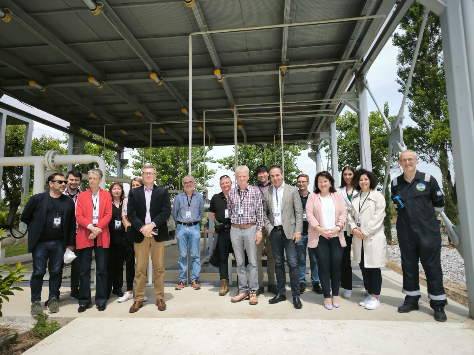 DT Green Industry Photo Visit DESFA