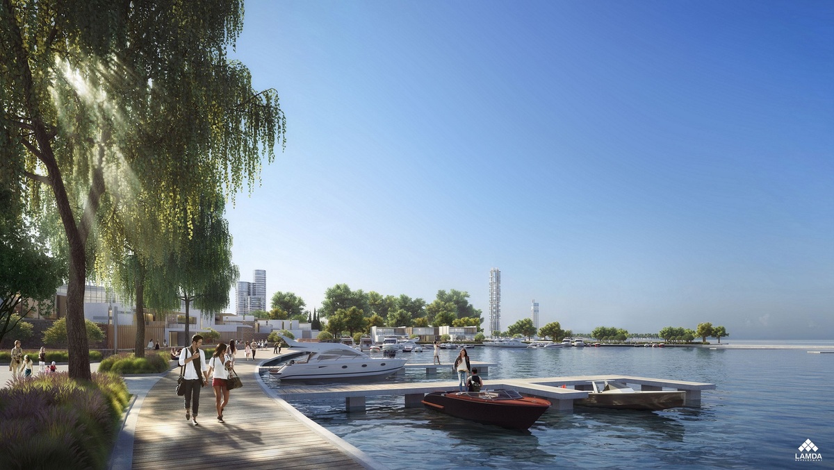 Lamda Development Coastal Front 3D 7. Promenade