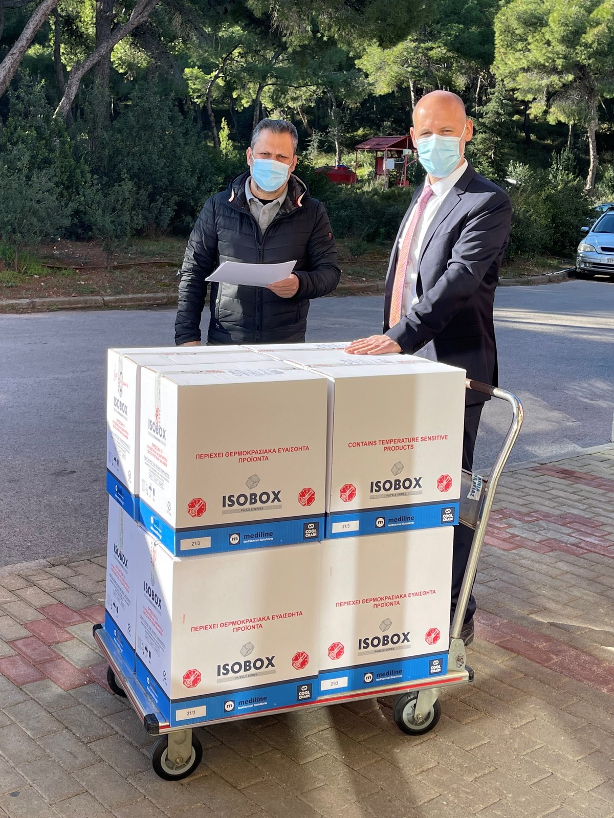 Pharmaserve Lilly delivery to EODY 1
