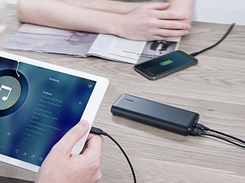 a high capacity external battery