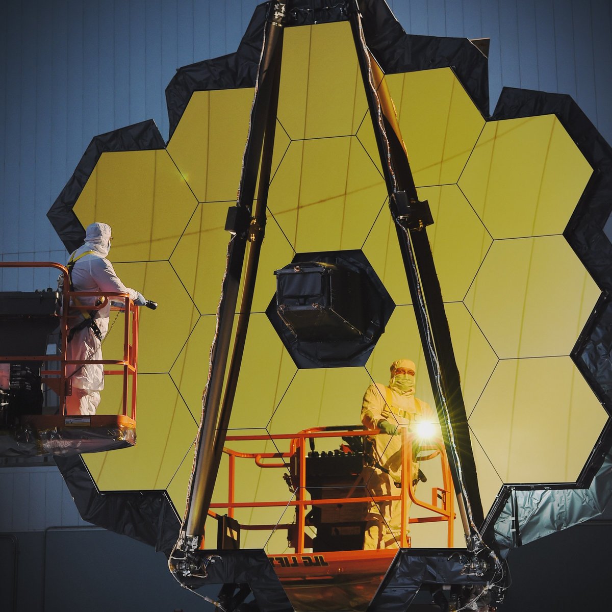 james webb space telescope hexagonal mirrors finished nasa