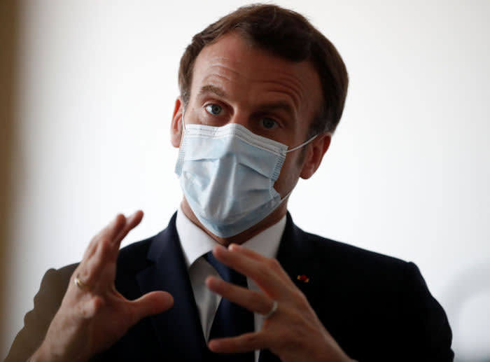 macron mask