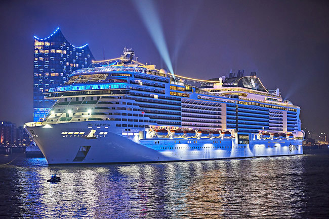 msc grandiosa cruise ship