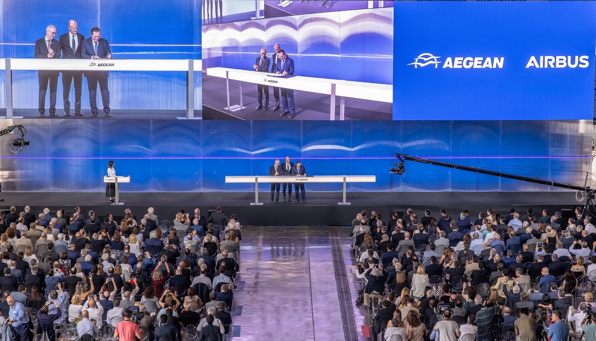 Υπογραφή συμφωνίας Aegean Airbus 2 Copy