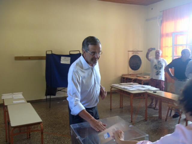samaras psifos dyo