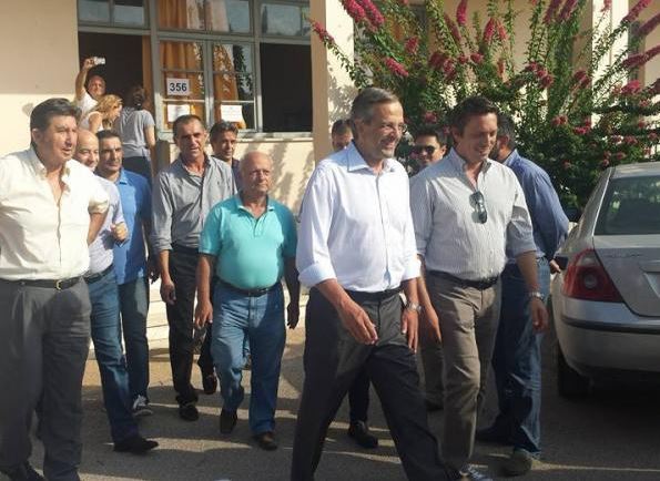 samaras psifos tria