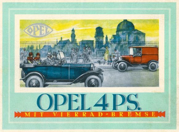 Advertising Opel 4 PS 505012