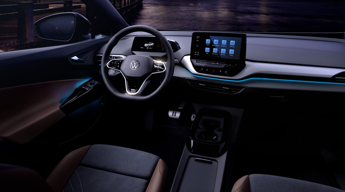 Volkswagen id 4 салон
