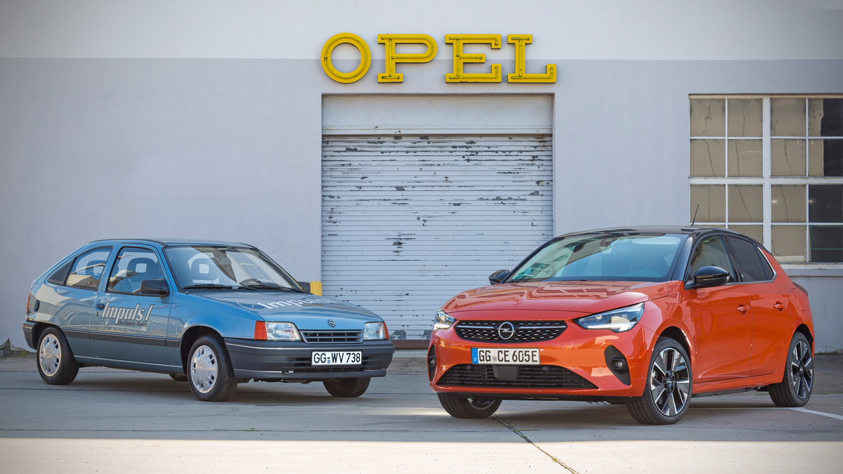 Opel Kadett Impuls I Opel Corsa e 512295