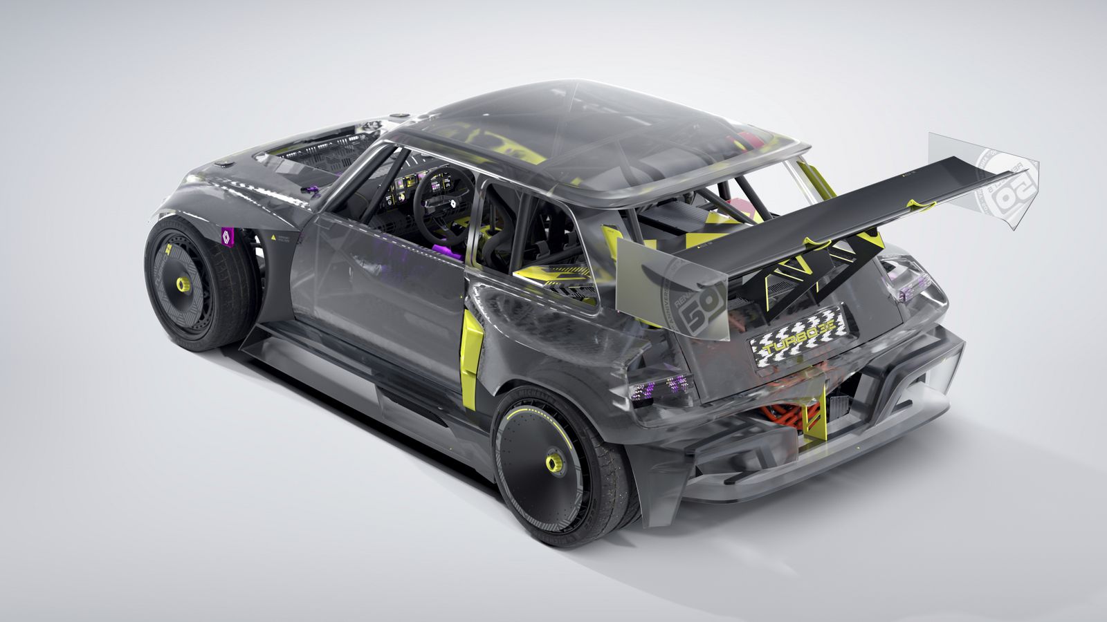 R5 TURBO 3E show car 2