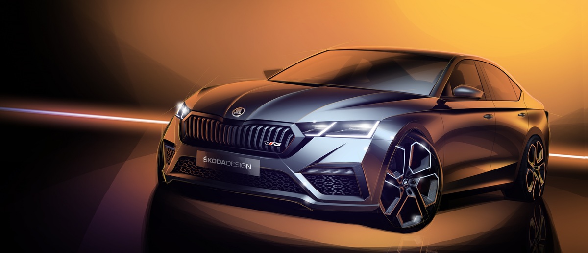 SKODA OCTAVIA RS iV front