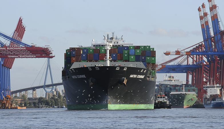 containerschiff Hamburg783