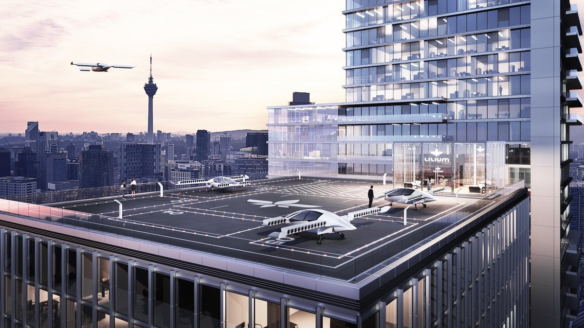 lilium landing pad rooftop