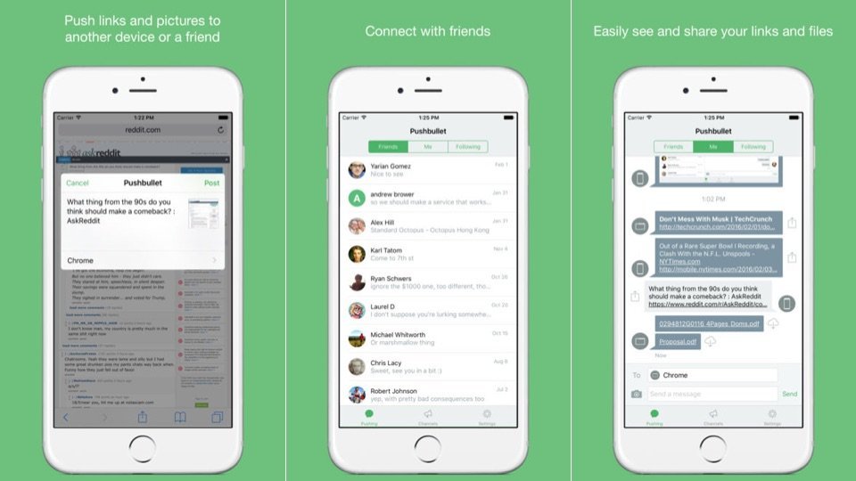 pushbullet lets all your devices work together