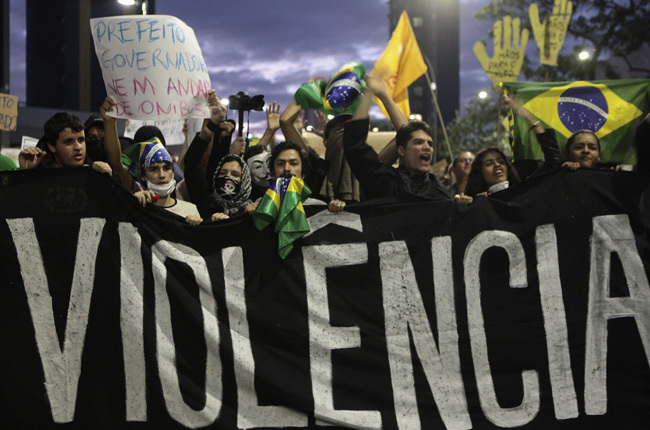 brazil protesters banner 2390234