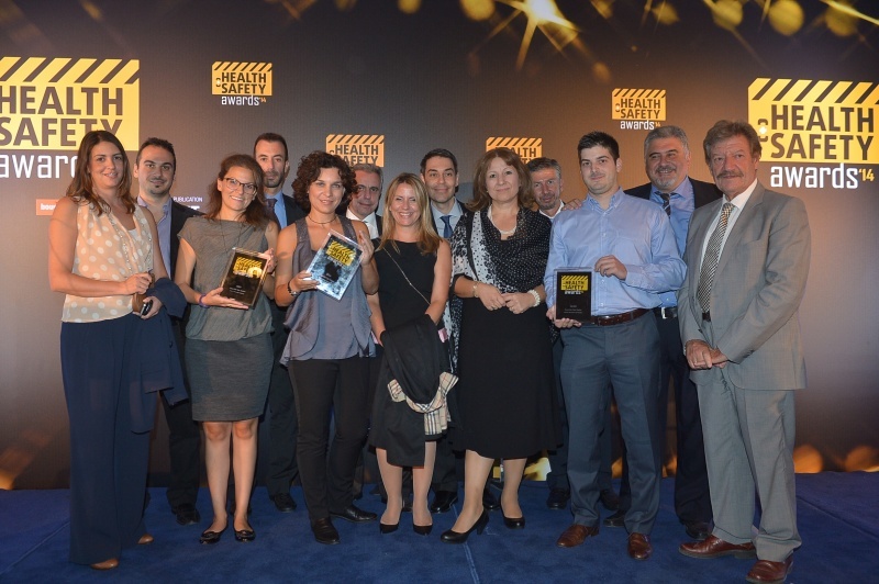 Οι βραβευθέντες της Coca-Cola Τρία Έψιλον στα Health & Safety Awards