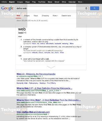 google define
