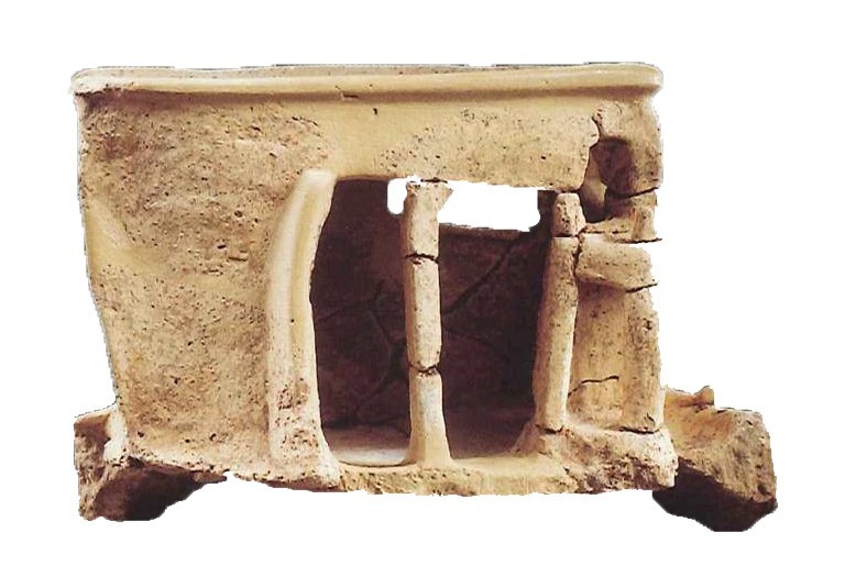 Ομοίωμα οικίσκου. Ανακτορικό κέντρο Μοναστηρακίου 1900 1700 π.Χ