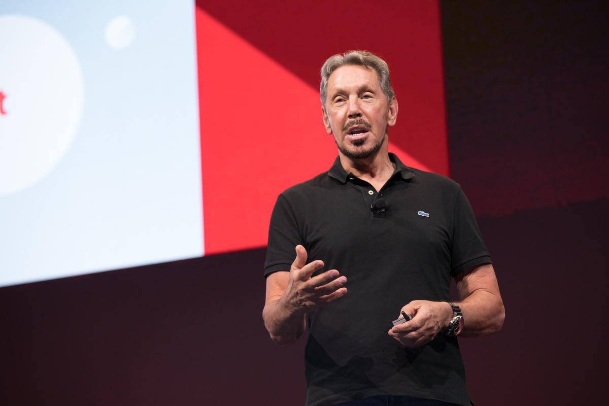 OOW SF17 Larry Ellison 2
