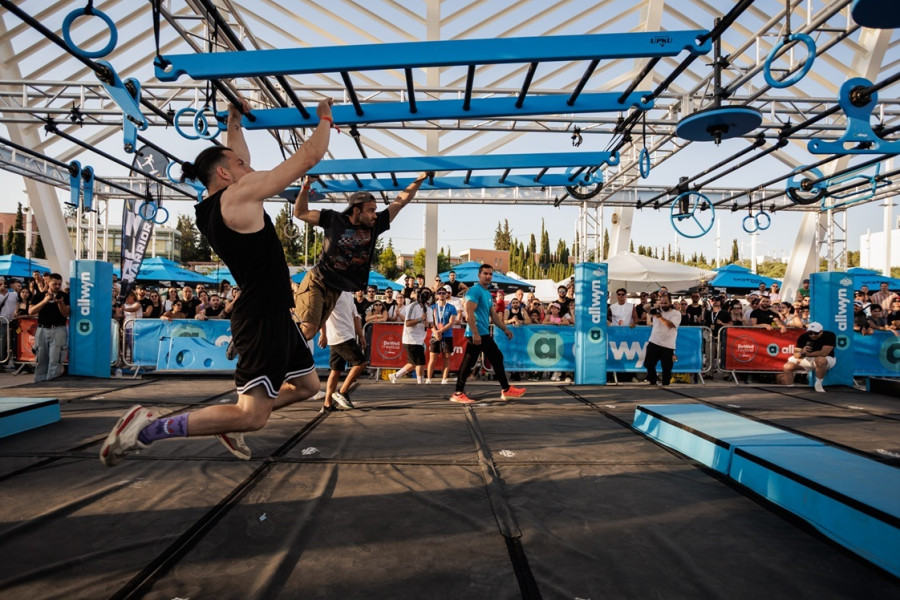Από το ΟΑΚΑ στην Ιαπωνία:Το Allwyn Fitness Challenge (Ninja Warrior) που απογείωσε το BeWell Festival 12 2_4f1d6.jpg