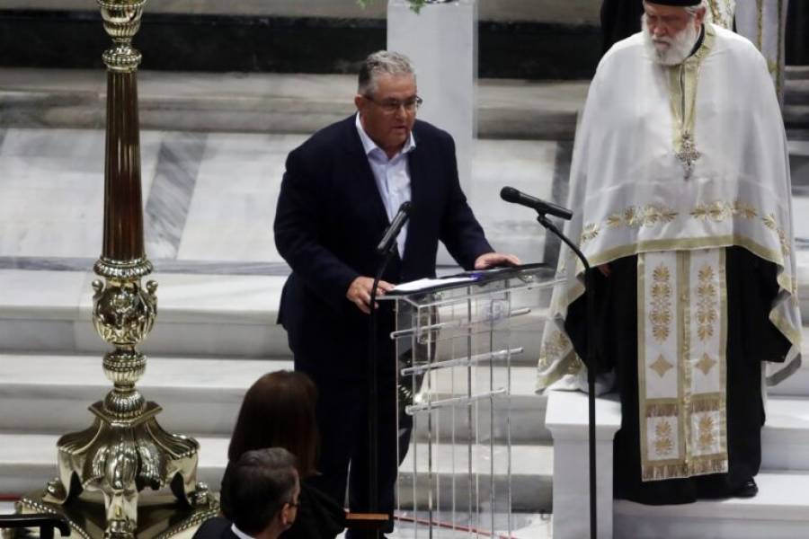 Κουτσούμπας: Δεν σε αποχαιρετούμε σύντροφε Μίκη, γιατί εσύ δεν έφυγες