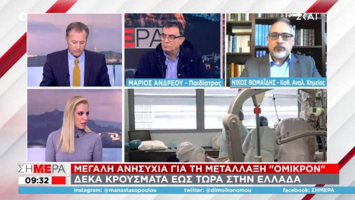 Θωμαΐδης: «Καμπανάκι» για έξαρση του ιικού φορτίου στην Κρήτη