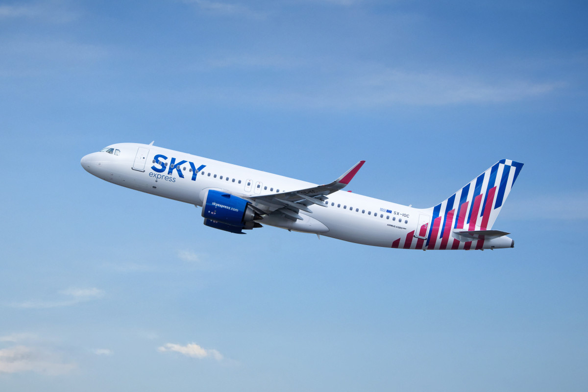 SKY express: Επένδυση σε νέο Airbus A320neo με μειωμένο περιβαλλοντικό αποτύπωμα