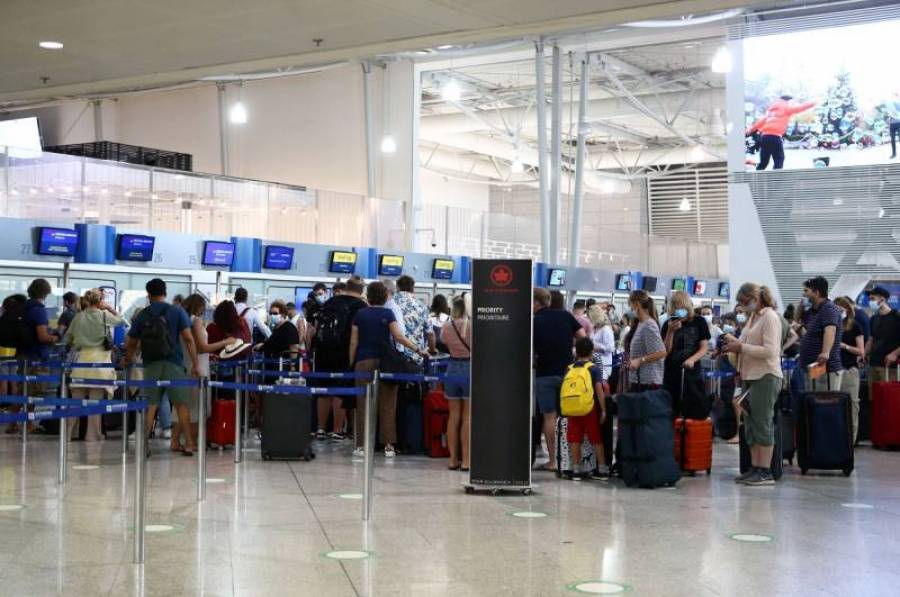 Αεροδρόμια- Ισχυρή εκκίνηση το 2022, αλλά στο -37,8% του 2019