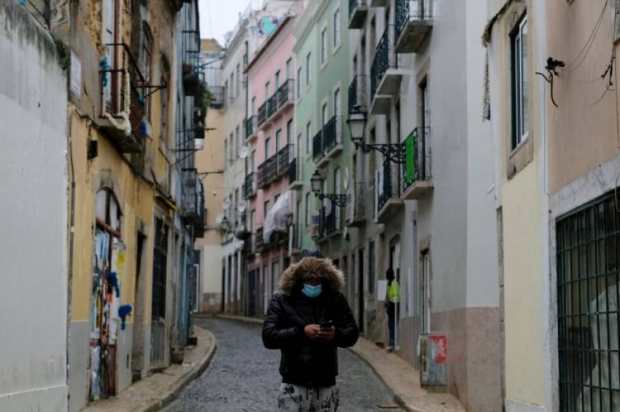 Παρατείνεται έως τα μέσα Μαρτίου το lockdown στην Πορτογαλία