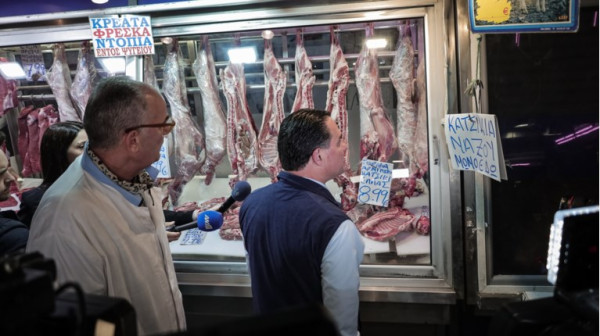 Γεωργιάδης από Βαρβάκειο: Στα περσινά επίπεδα οι τιμές σε αρνί-κατσίκι