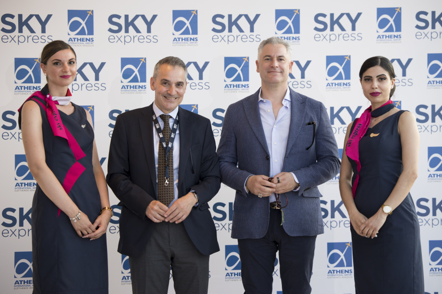 SKY Εxpress-Διεθνής Αερολιμένας Αθηνών: Εκκίνηση καλοκαιριού από την Αθηναϊκή Ριβιέρα