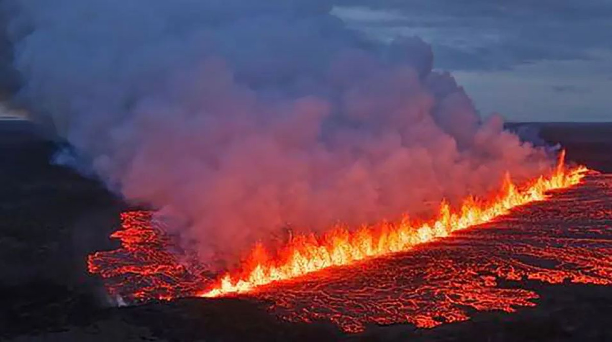 Έκρηξη ηφαιστείου στη Χερσόνησο Reykjanes της Ισλανδίας – Δωδέκατη σε τέσσερα χρόνια